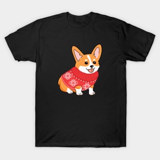 Holly Jolly Corgi T-Shirt